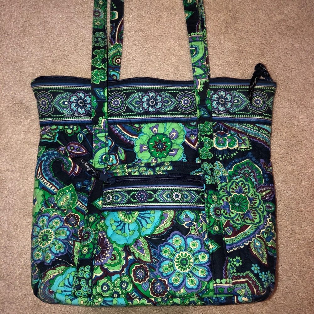 Vera Bradley “Iconic Small Zipper Tote”